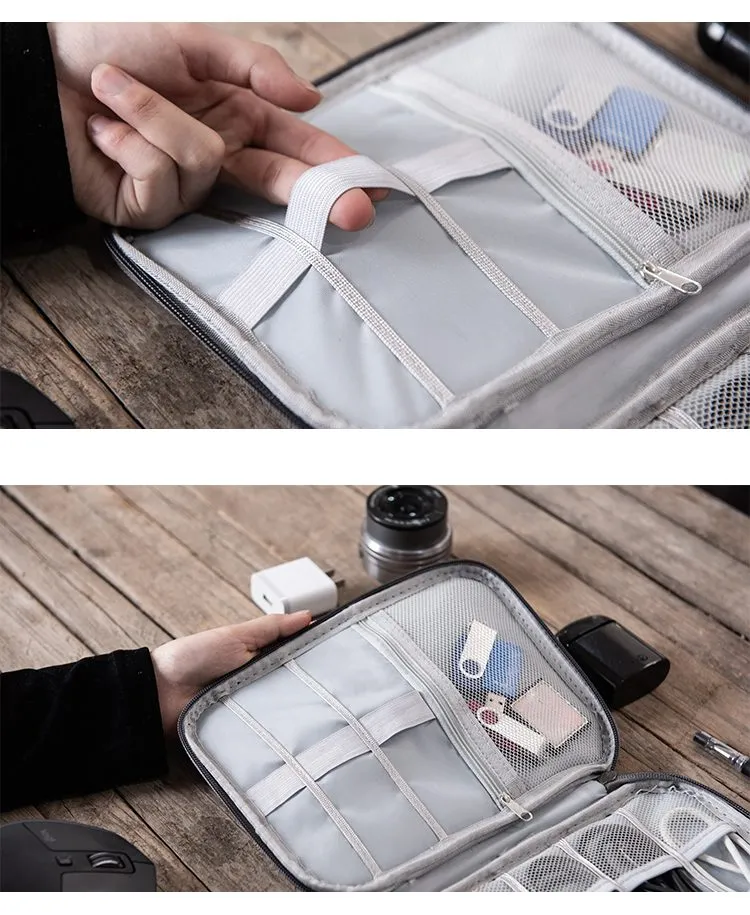 Wholesale Electronic Accessories Storage Bag for Portable Charger Cables Earphone 9 Electronic Accessories