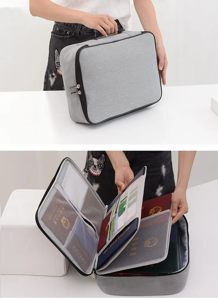 Multi-Layer Portable Document Bag From Professional Supplier 7 Professional Supplier