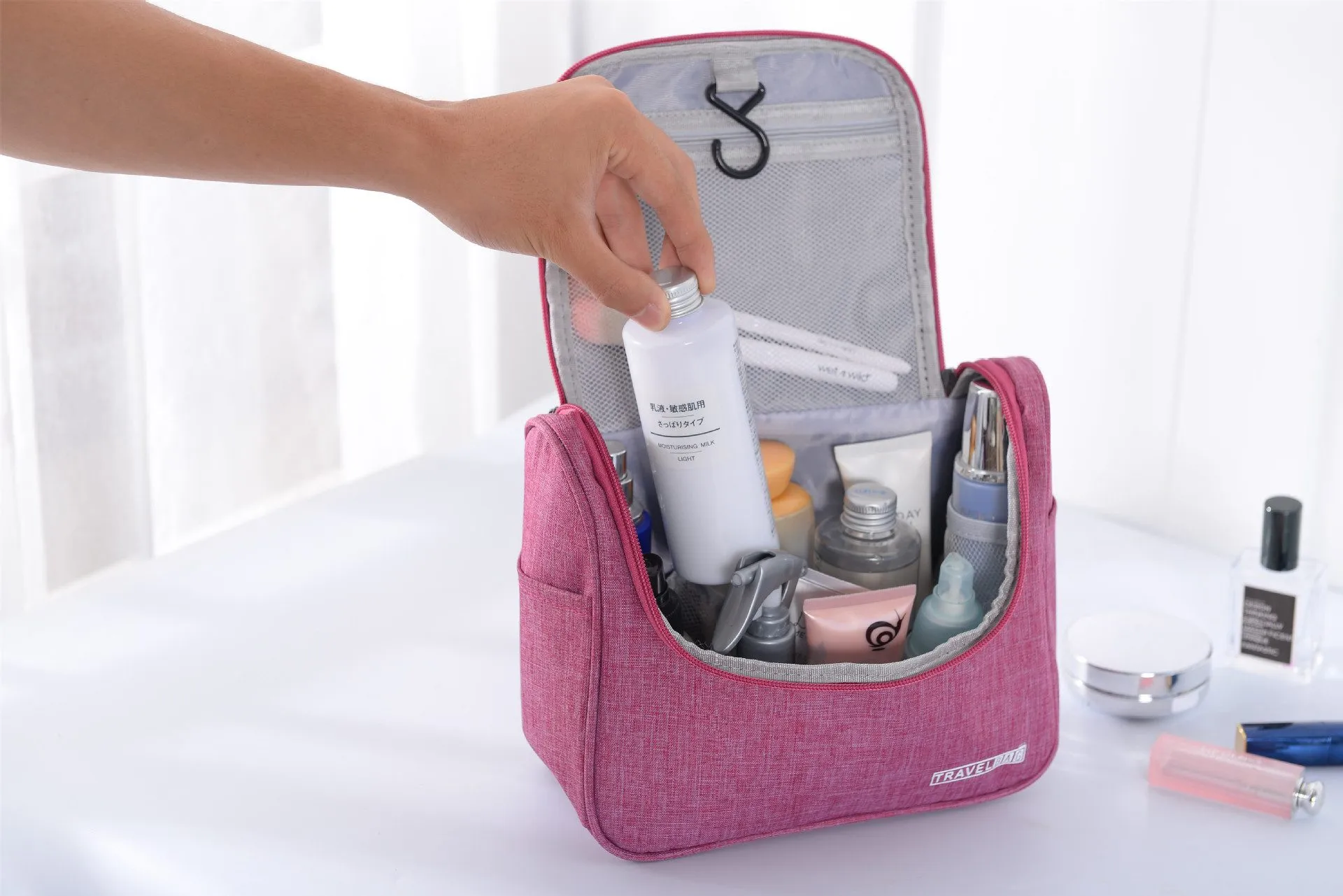 Bulk Order for Retailer/Wholesaler: 2022 Waterproof Large Capacity Makeup Bags 6 2022 waterproof large capacity makeup bags 6