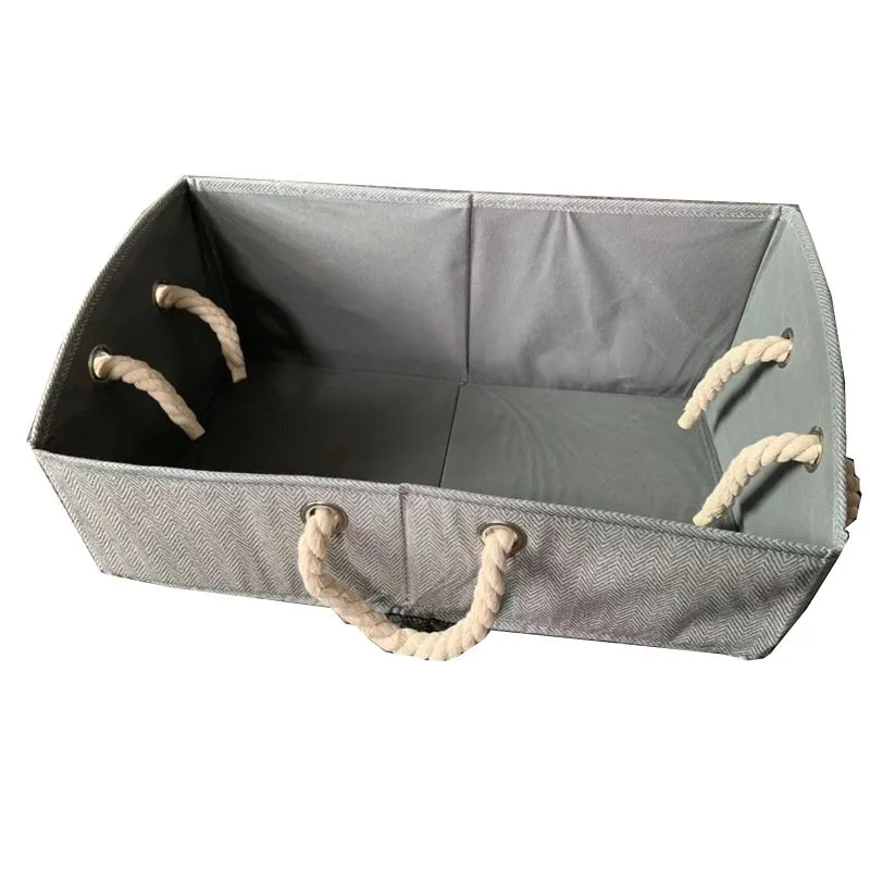 Wholesale Home Storage Non-woven Fabrics Baskets with Rope Handles 6 O1CN01D3KnMx1smZROwvoQA 2153205809 0 cib 1