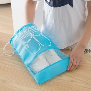 Cute Shoe Bags Pouch with Rope for Travel Large Clear Shoes Storage Organizers for Men and Women 5 cute shoe bags pouch with rope
