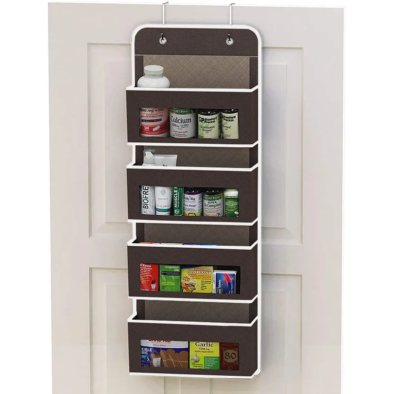 large capacity home storage space saving storage rack hangs 2