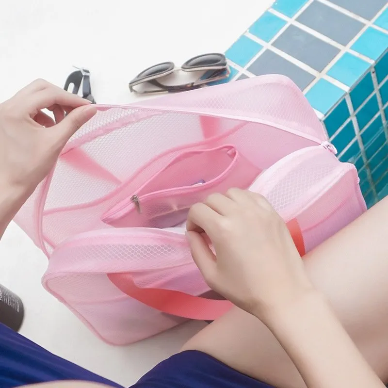 Multifunctional Makeup Bag Waterproof Polyester design for travel from Chinese Supplier 5 multifunctional makeup bag 2