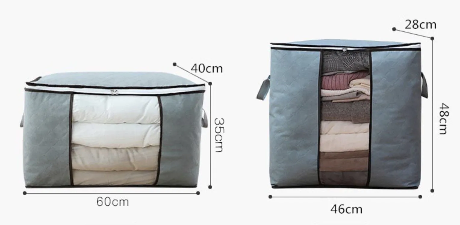 New Upgrade Home SZippered Storage Bag for Closet 8 Home Storage