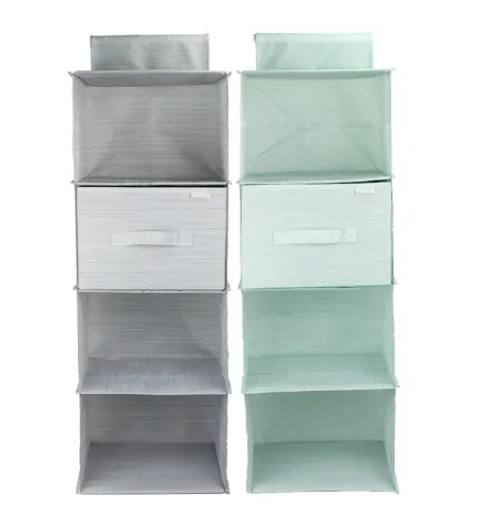 High Quality Polyester Hanging On Wall Home Storage Bag/Organizer For Laundry 7 dealer