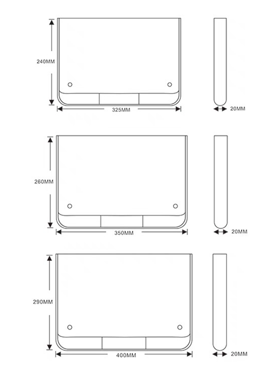 Exportador de bolsas interiores para portátiles