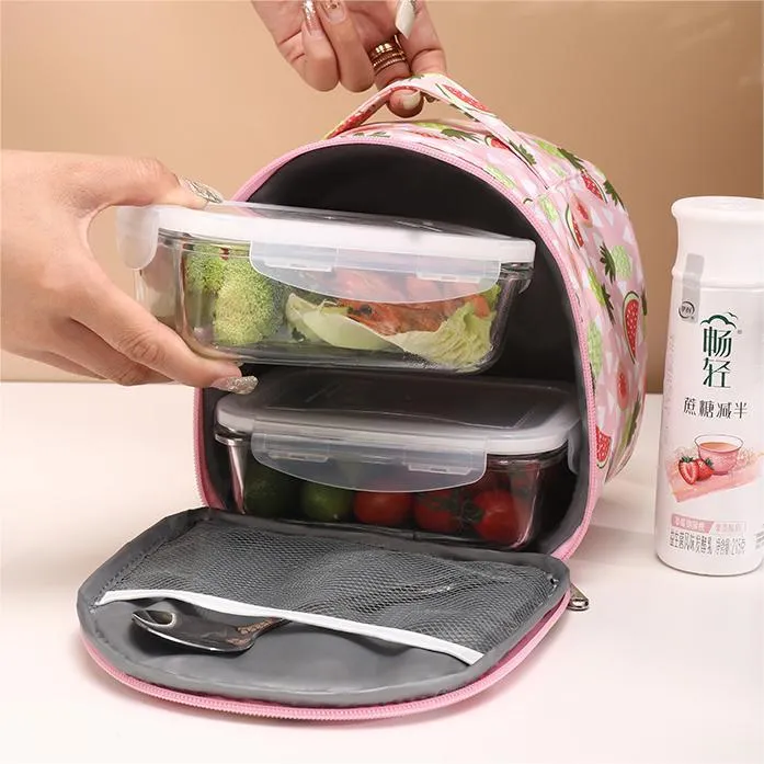 Hot Selling Cartoon Women Insulated Lunch Bag 8 Hot Selling