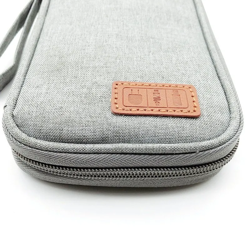 Portable Electronic Cable Organizer Bag 13 Electronic Cable Organizer Bag