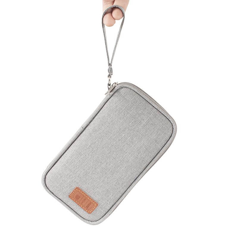 Bolsa organizadora de cabos eletrônicos portátil 22