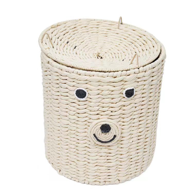 Cesta redonda fofa de alta qualidade
