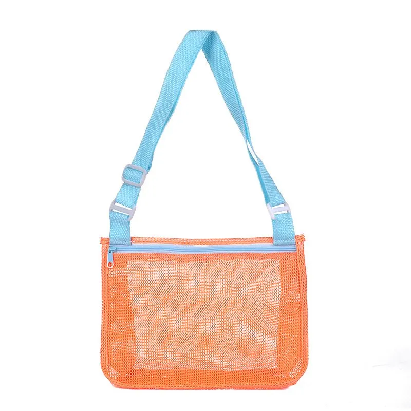 Wholesa Colorful One Shoulder Mesh Bag Shopping Tote Bag 12 China Factory Direct Sale