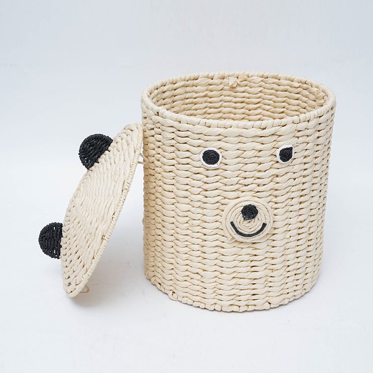 Cesta redonda fofa de alta qualidade