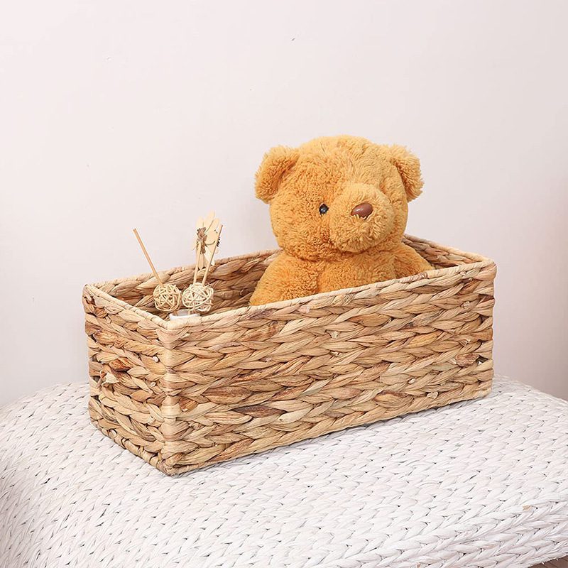 Cestas de armazenamento de tecido natural no atacado