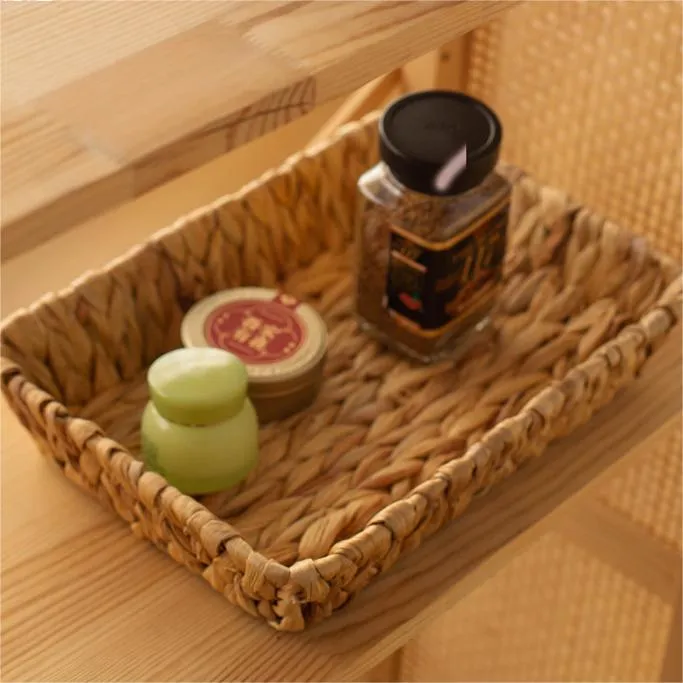 Woven Wicker Basket Trays