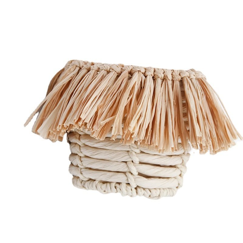 Cesta de vime trançado da China