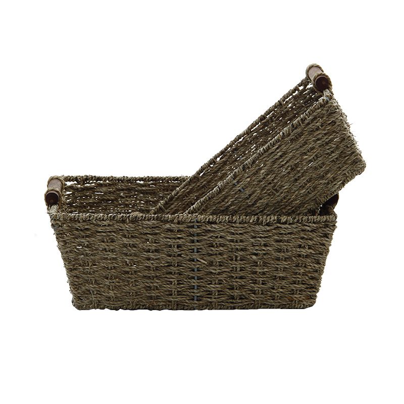 Cesta de tecido retangular profissional