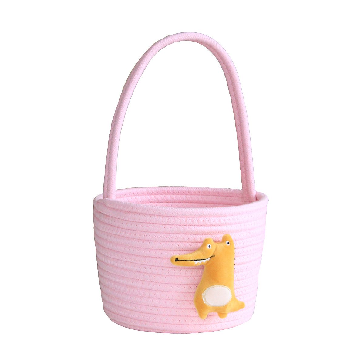 Cesta de cuerda de algodón