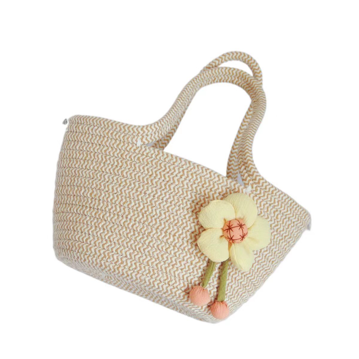 Корзина из хлопкового каната