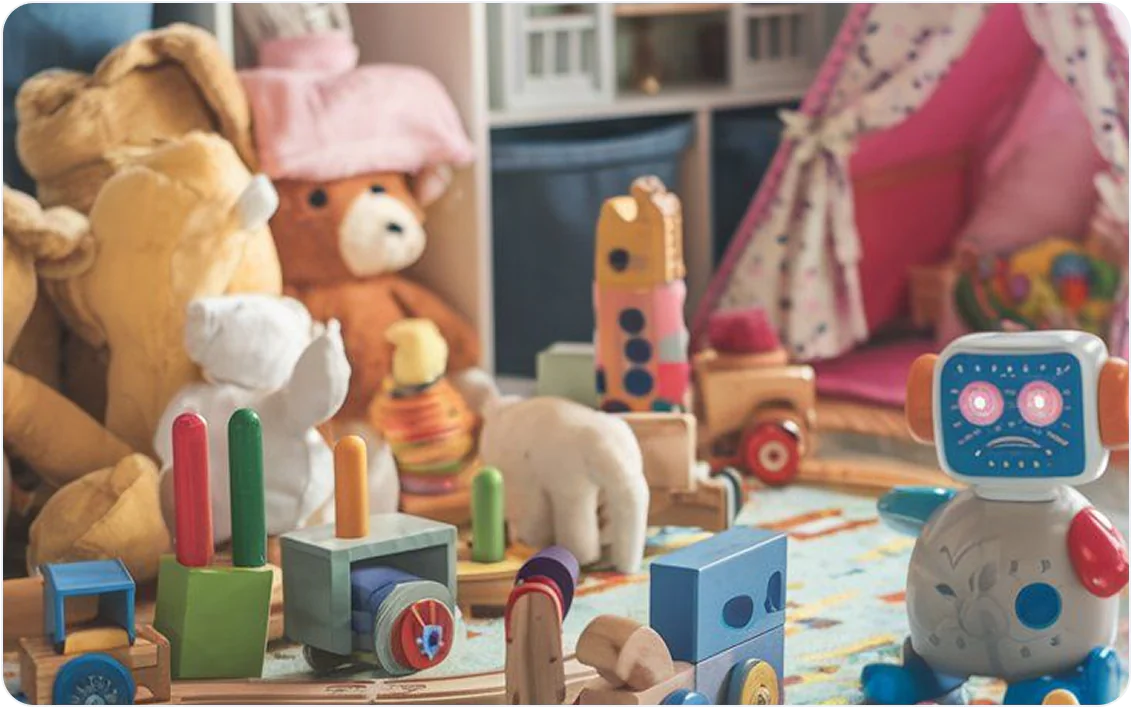 Wooden Toys & Puzzles for Babies & Kids