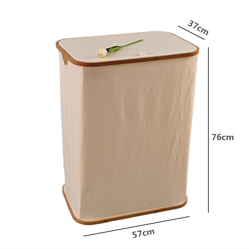 尺寸 Bamboo Clothes Organiser with Lid