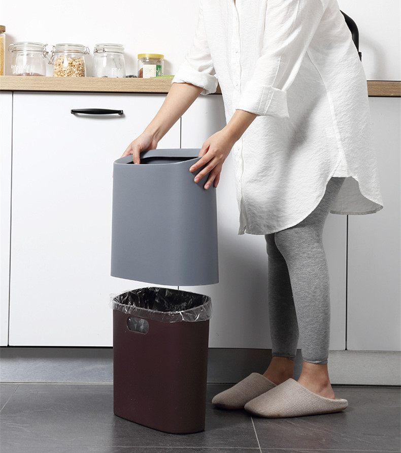 Lixeira sem tampa e com reforço Creative Convenience