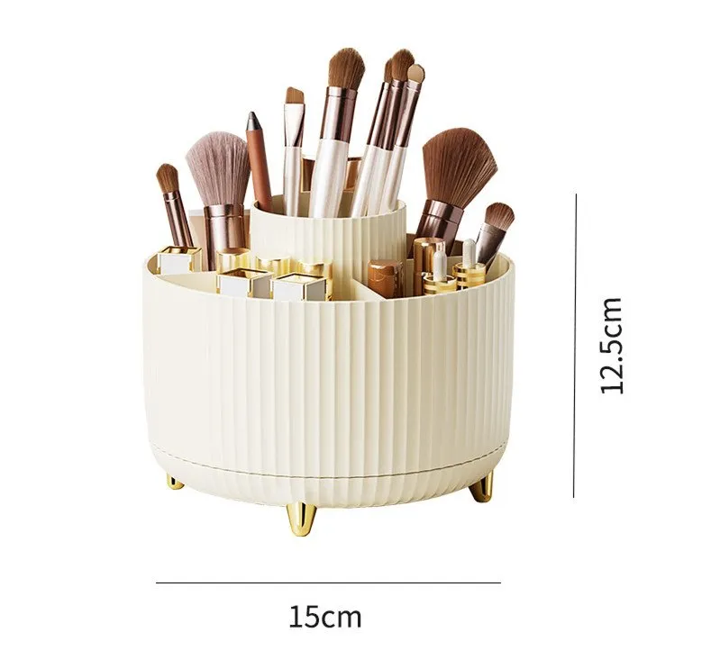 Makeup brush organizer
