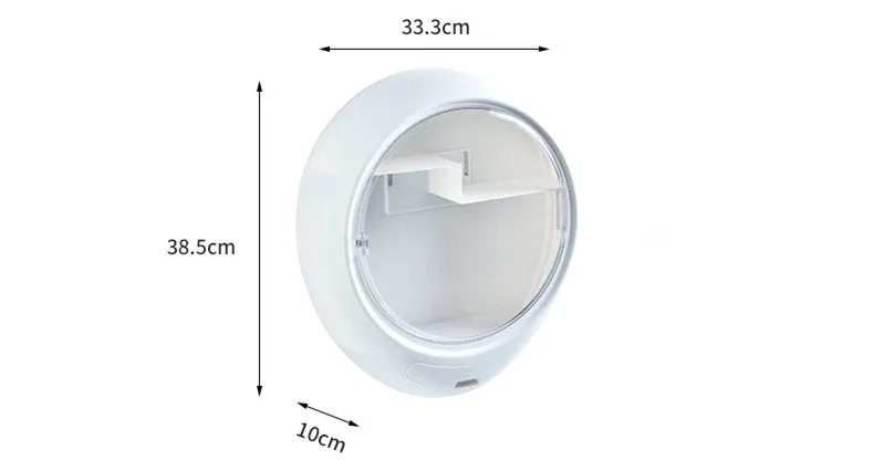 Hanging on the wall - Makeup box