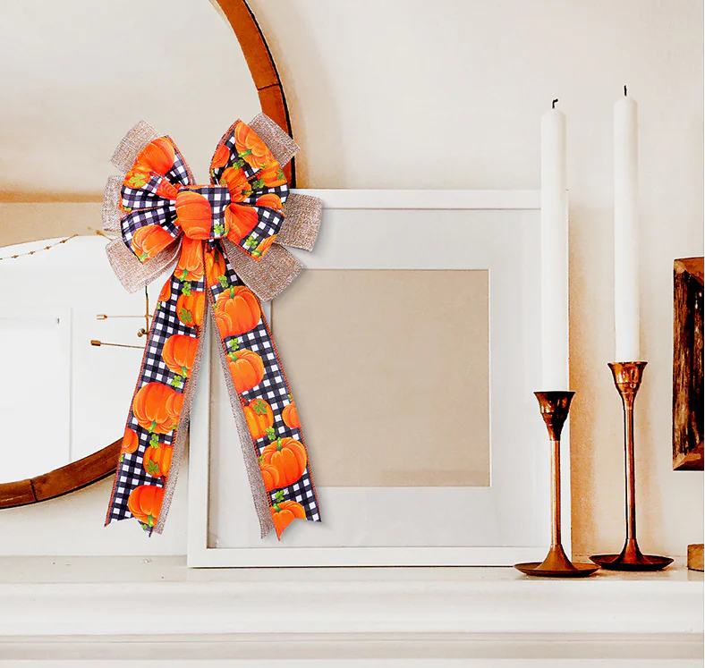 企业微信截图 20250122153123 2025012207422614 Thanksgiving Pumpkin Bow Party Supplies Decorations