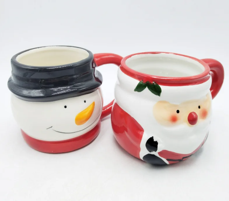 企业微信截图 20250206144603 2025020606531192 Mug Cartoon Cute Ceramic Christmas Water Cup Milk Mug