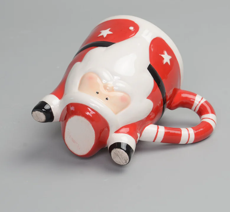 企业微信截图 20250206162950 2025020608361764 Christmas Hand-painted Santa Claus Mug Ceramic Water Cup