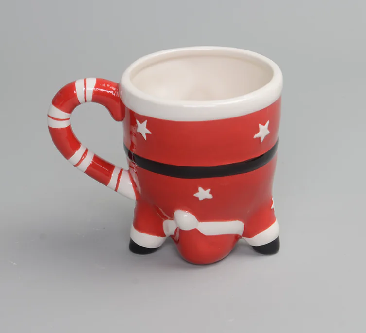 企业微信截图 20250206163003 2025020608363196 Christmas Hand-painted Santa Claus Mug Ceramic Water Cup