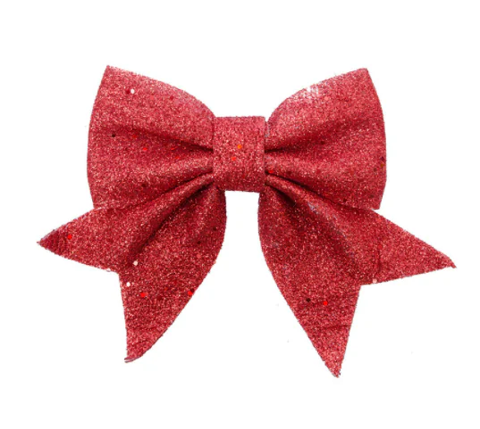 Christmas Bow Small Bow Christmas Tree Decoration Bow Pendant