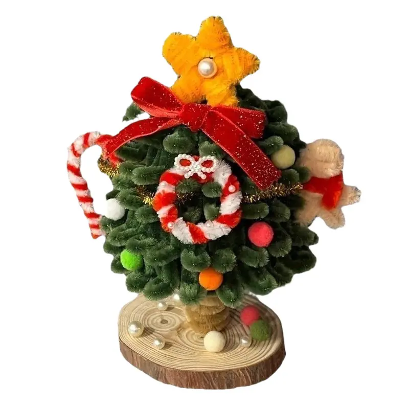 Christmas Creative Handmade DIY Twist Stick Decoration Desktop Ornaments Material Package