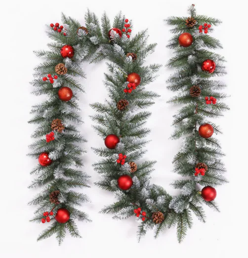 Decoração de Natal Rattan Artificial Rattan