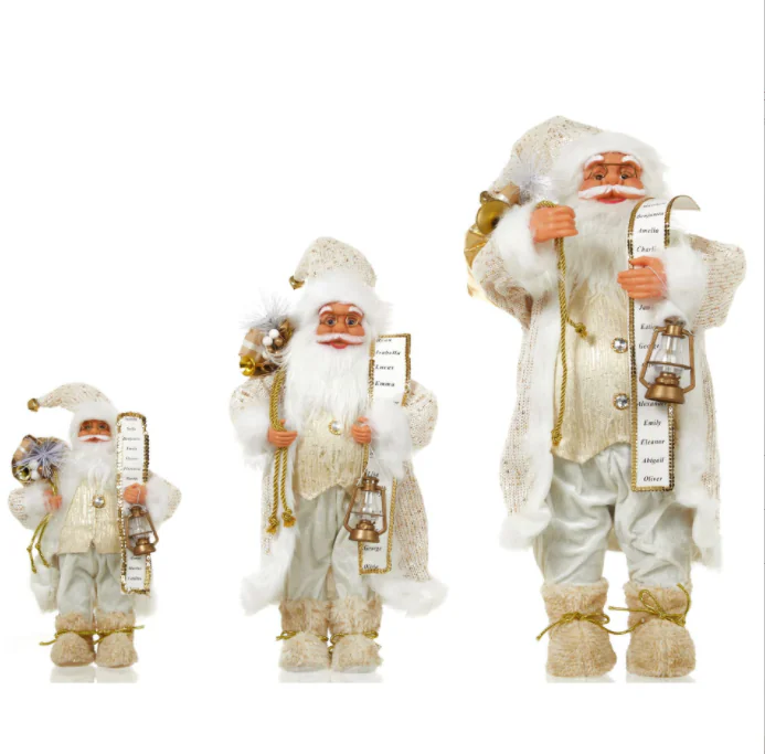 Enfeites e decorações de Papai Noel