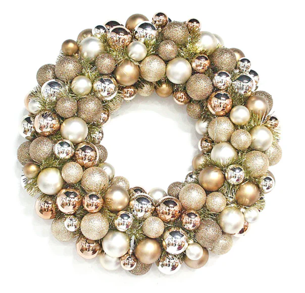 Decoração de Anel de Bola de Natal