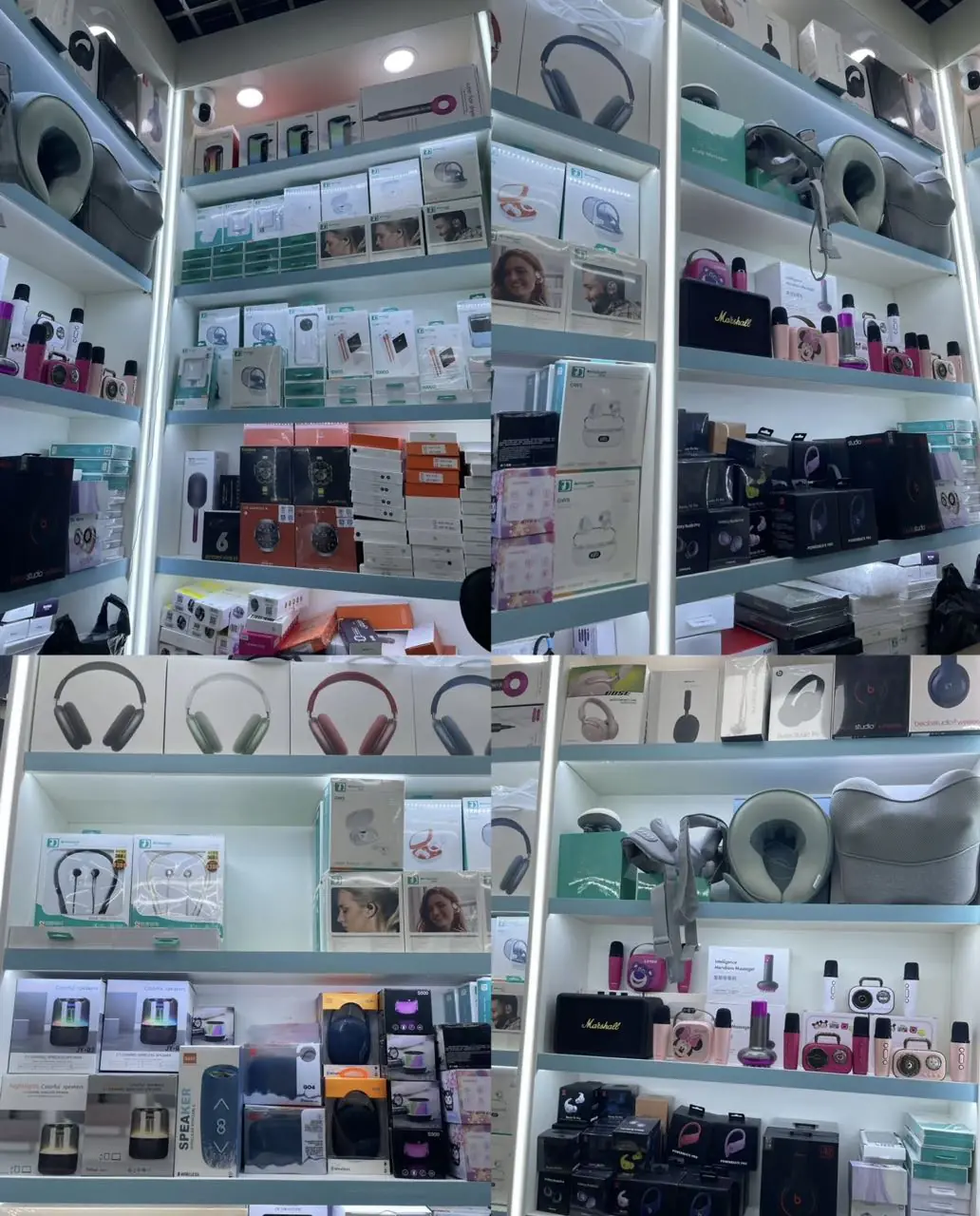 Huaqiangbei electronics market in Shenzhen, China