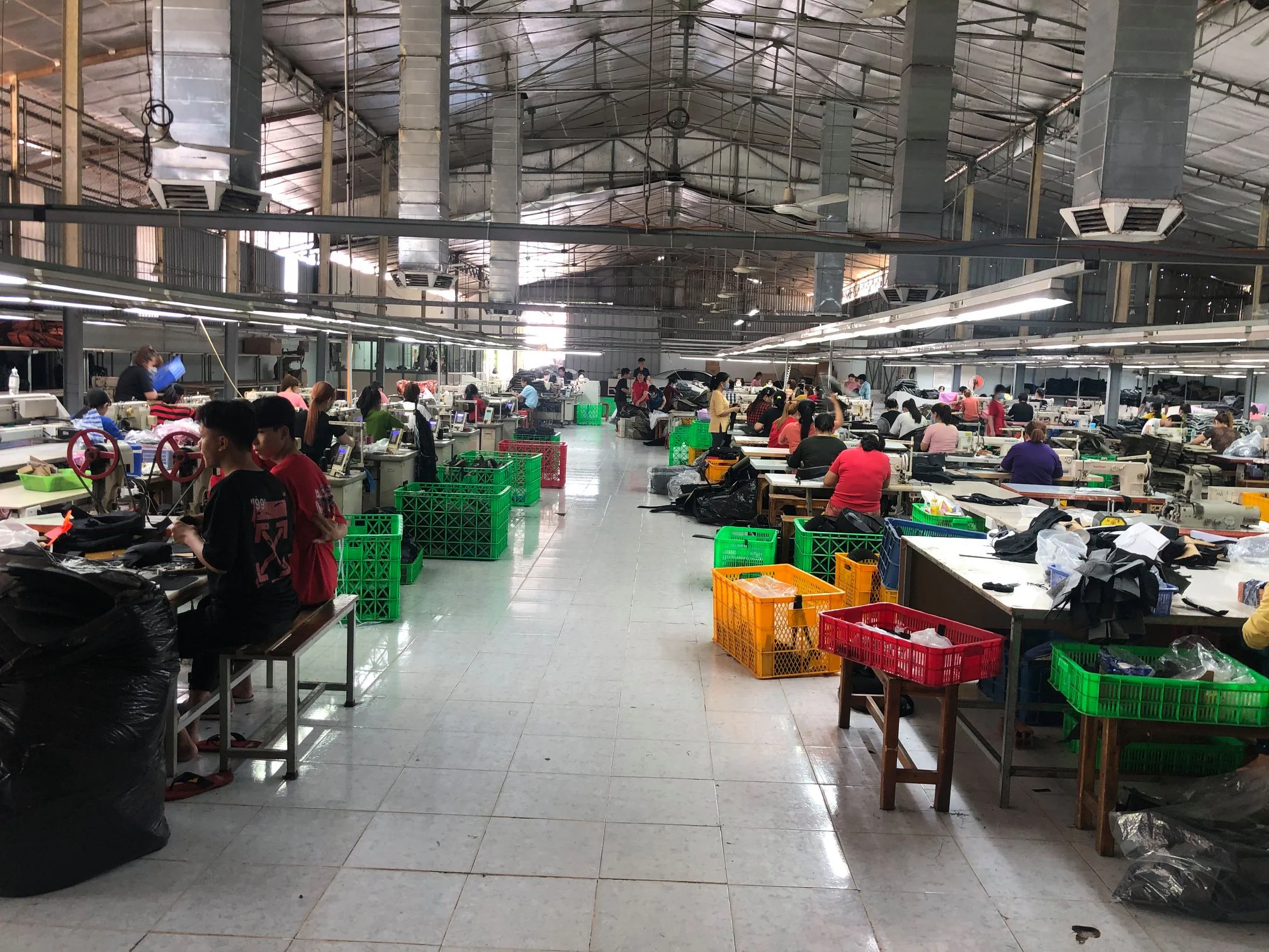 Vestuário e têxteis fabricados na China