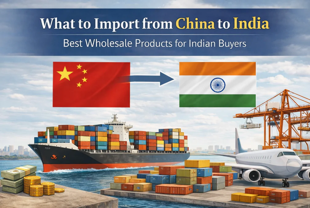 import from China to India
