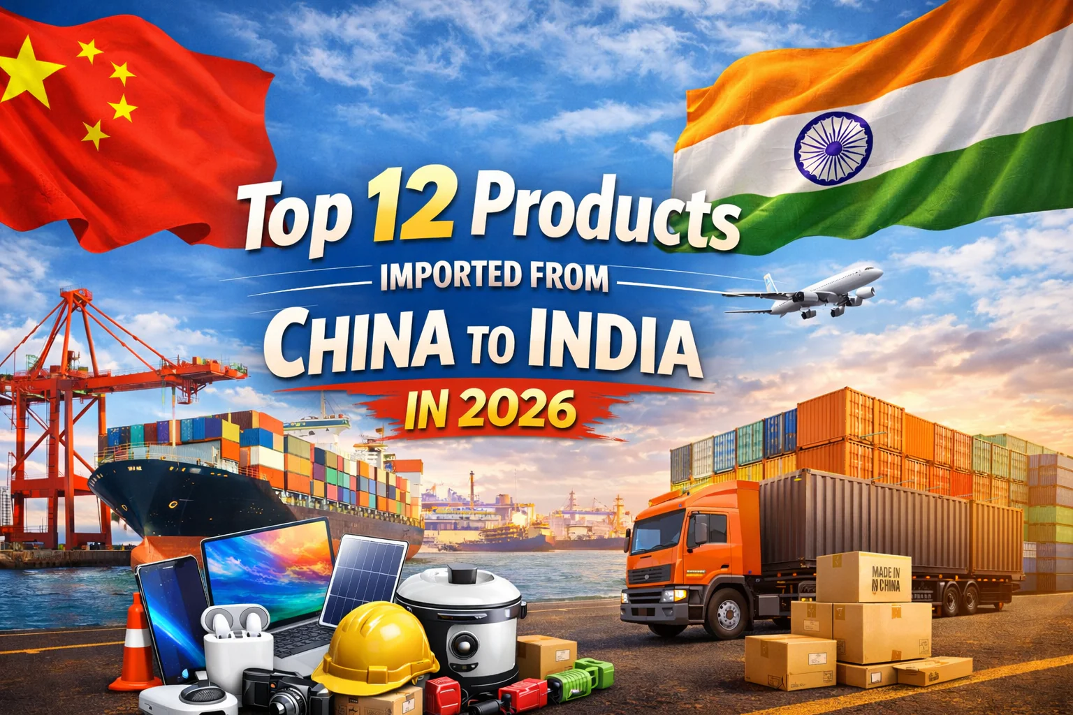 Indian Products Imported from China