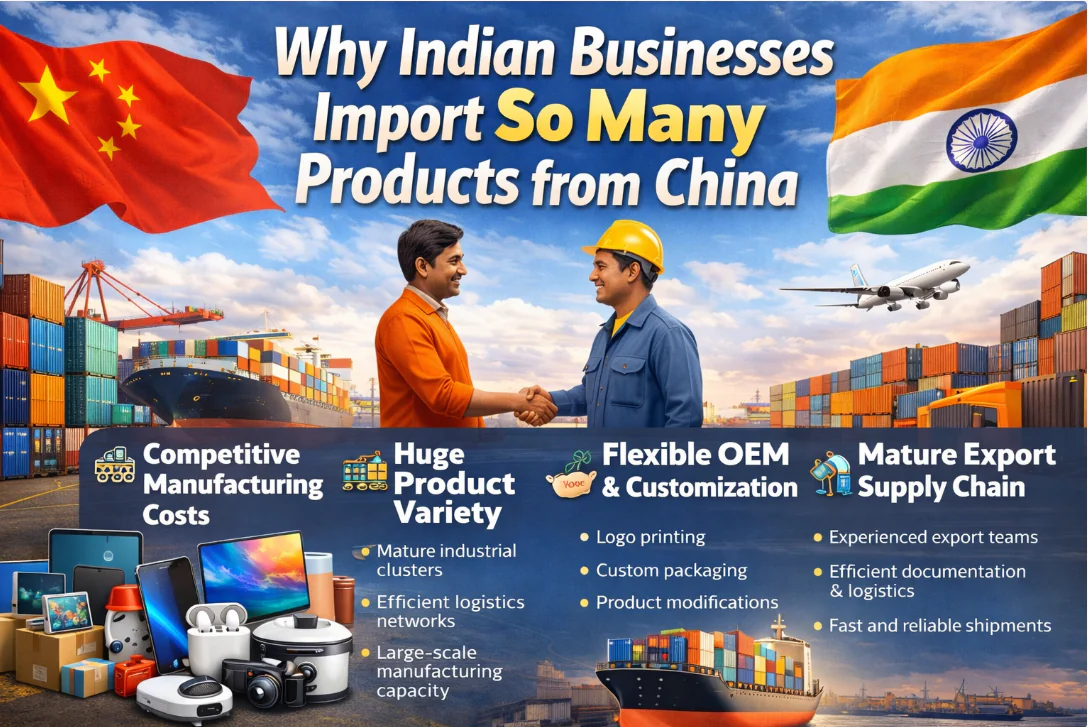 Why Indian Businesses Import So Many Products from China