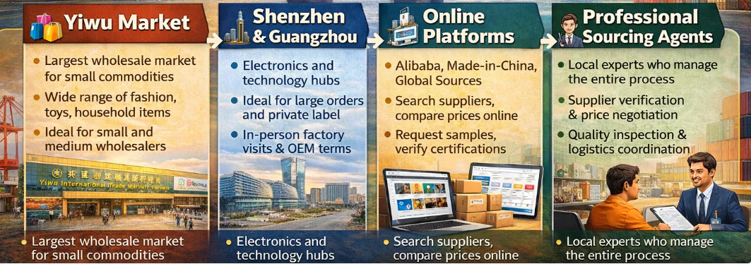 Where Indian Buyers Source Products in China