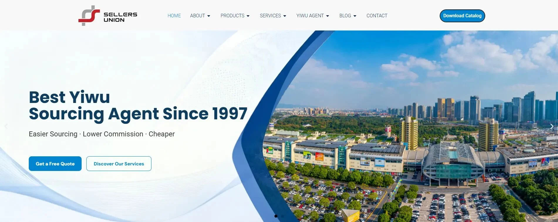 Yiwu Market Guide 2026: Everything Global Buyers Need to Know Before Sourcing from China 6 sellers-union-agent-homepage