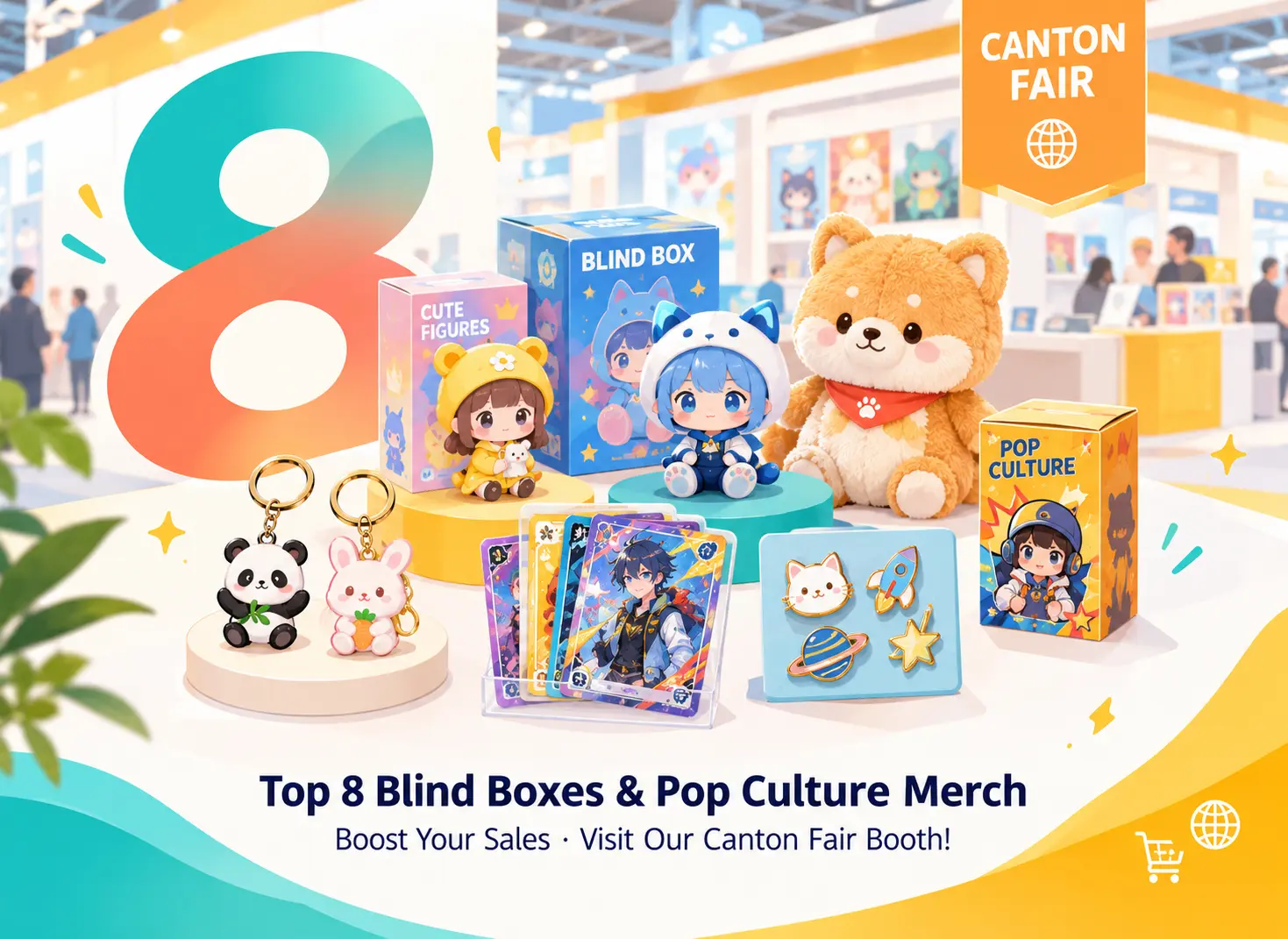 Home 56 Top 8 High Demand Blind Boxes & Pop Culture Merch to Boost Your Sales (Visit Our Canton Fair Booth!) 2026100905592932